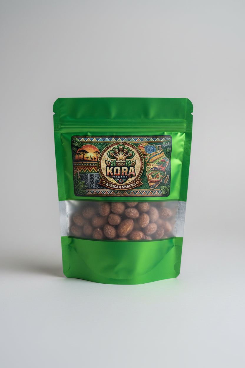 Groundnut Sweet – Cameroon Crunchy Sugar Peanuts | Kora Treats