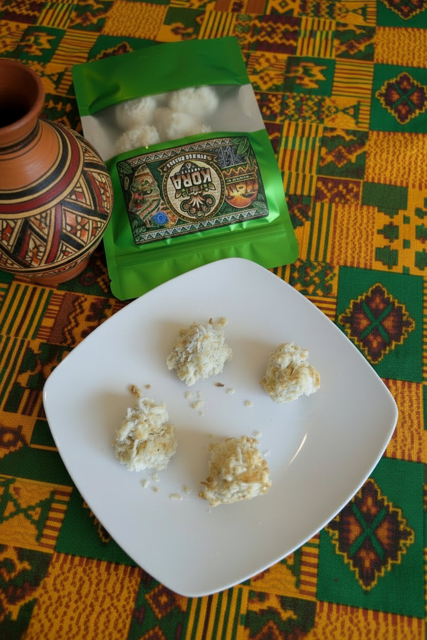 Shuku Shuku – Authentic Nigerian Coconut Snack Balls | Kora Treats