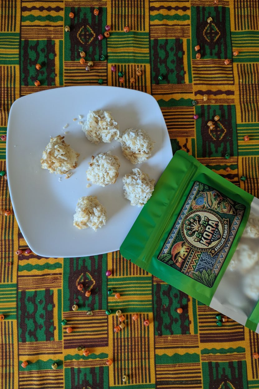 Shuku Shuku – Authentic Nigerian Coconut Snack Balls | Kora Treats
