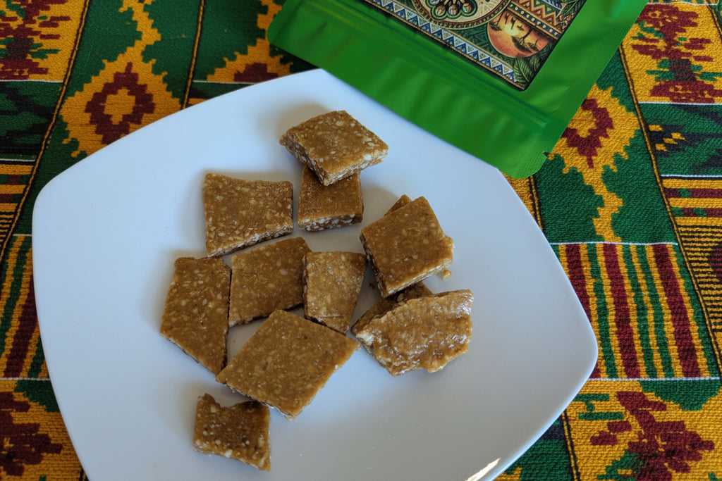 Nkate Cake – Authentic Ghanaian Peanut Brittle | Kora Treats