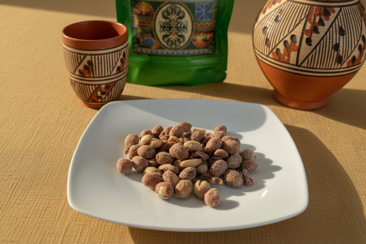 Groundnut Sweet – Cameroon Crunchy Sugar Peanuts | Kora Treats